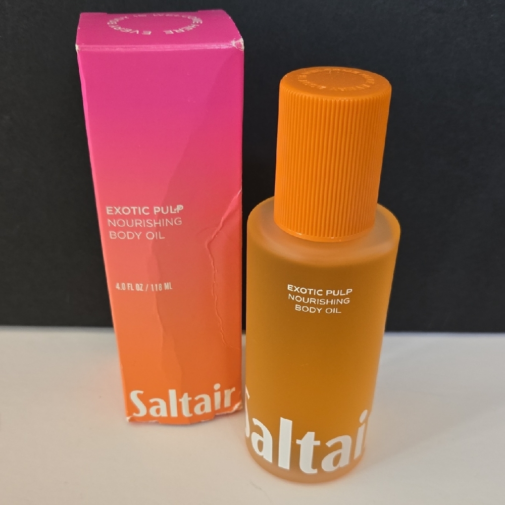 Saltair Exotic Pulp Nourishing Body Moisturizing Oil NEW 4 oz Pump